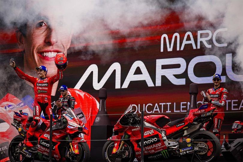 Marc Marquez Berpotensi Patahkan Rekor Kemenangan Sprint Pecco Bagnaia di MotoGP 2025