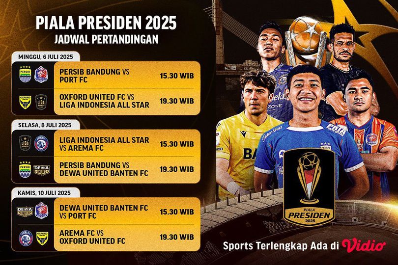 Liga Indonesia All Star Usung Semangat Persatuan di Piala Presiden 2025 Liga Indonesia All Star Usung Semangat Persatuan di Piala Presiden 2025