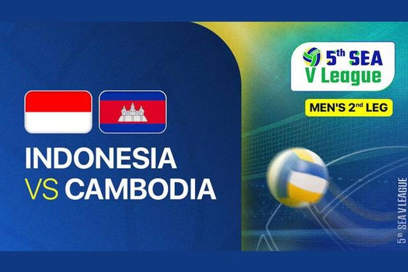 Jadwal Live Streaming Indonesia vs Kamboja di SEA V League 2025 Putra di Vidio, 19 Juli 2025 Jadwal Live Streaming Indonesia vs Kamboja di SEA V League 2025 Putra di Vidio, 19 Juli 2025