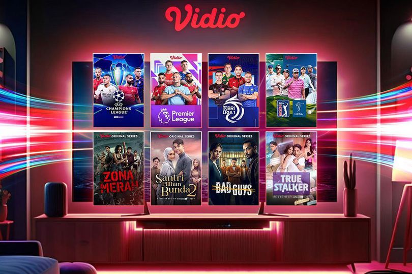 Vidio Patenkan Teknologi AI untuk Iklan Digital di Siaran Live TV