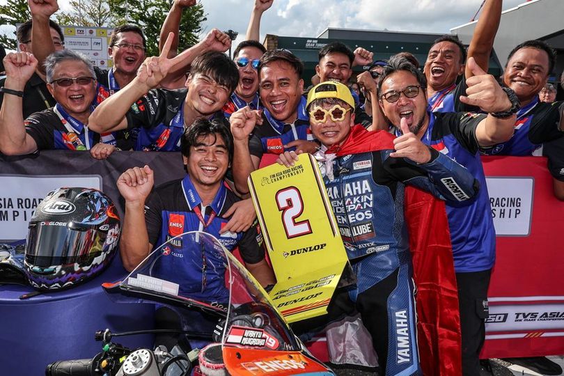 Wahyu Nugroho dan Candra Hermawan Sabet Podium untuk Yamaha Racing Indonesia di ARRC Jepang 2025
