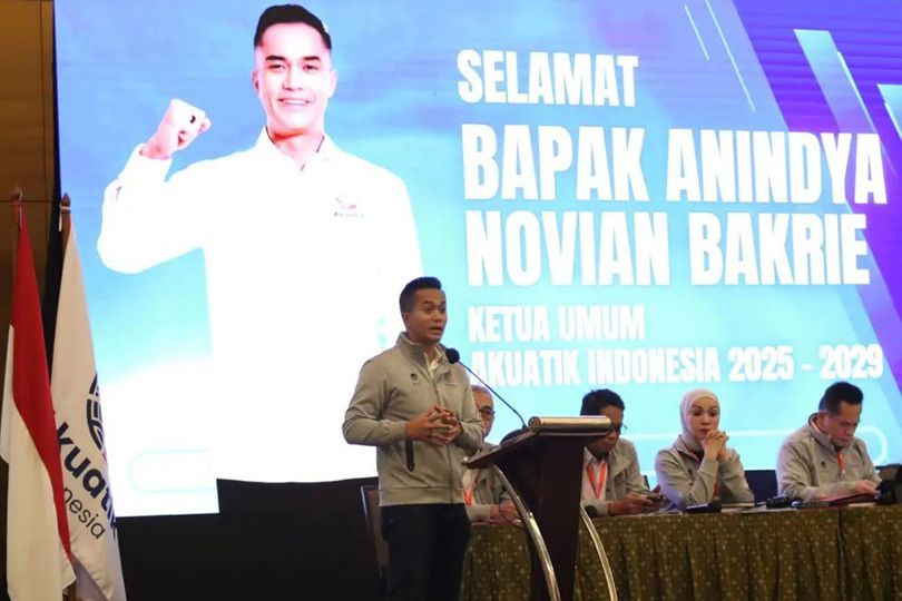Anindya Bakrie Resmi Dilantik Kembali, Siap Angkat Prestasi Akuatik Indonesia ke Level Dunia