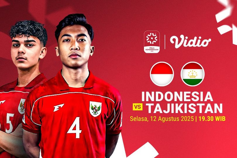 Link Live Streaming Piala Kemerdekaan 2025, Indonesia U-17 vs Tajikistan: Eksklusif di Vidio