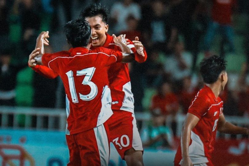 Momen-momen Menarik Uzbekistan U-17 vs Indonesia U-17: Finishing Keren Dimas, Tangan Nakal Bek Uzbekistan