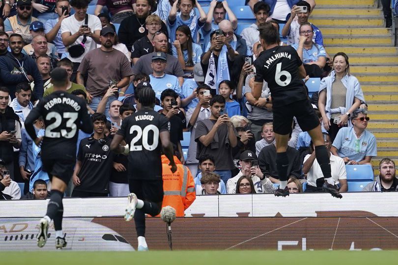 Man of the Match Man City vs Tottenham: Joao Palhinha