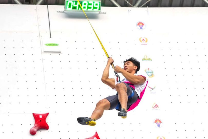 Kiromal Katibin Jadi yang Tercepat: Atlet Panjat Tebing Indonesia Rajai Peringkat Dunia Nomor Speed