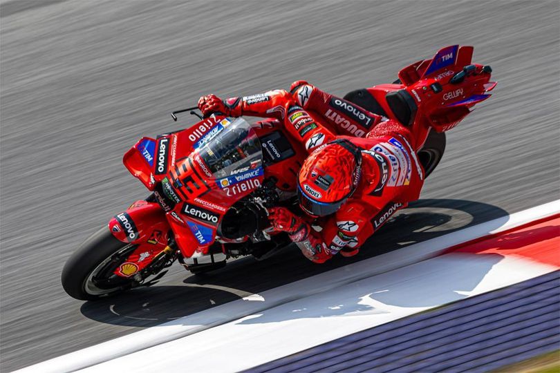 Marc Marquez Akhirnya Menangi MotoGP Austria, Tahan Serangan Fermin Aldeguer dan Marco Bezzecchi