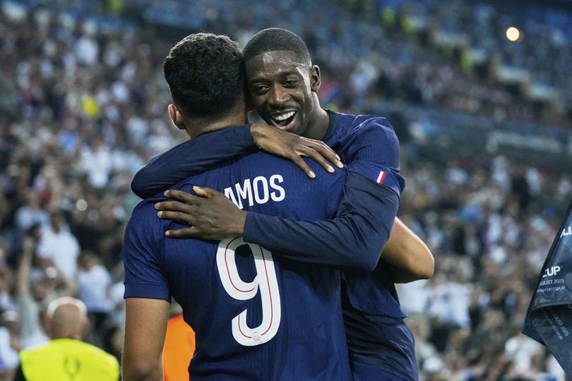 Man of the Match PSG vs Tottenham: Ousmane Dembele