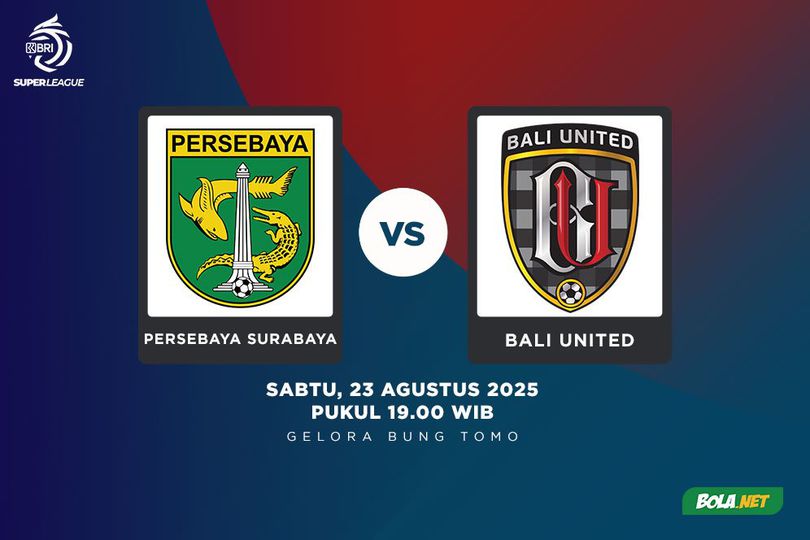 Prediksi BRI Super League: Persebaya Surabaya vs Bali United 23 Agustus 2025
