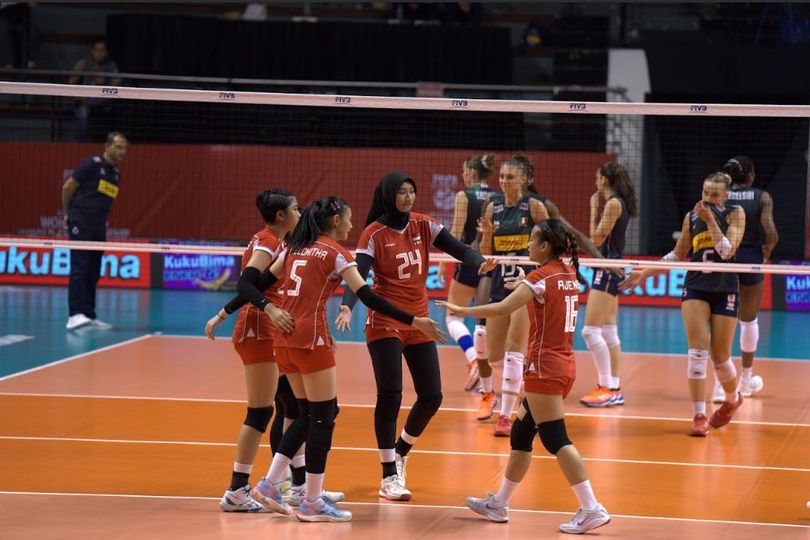 Hasil FIVB Putri U-21 2025: Sempat Beri Perlawanan Sengit, Timnas Voli Putri U-21 Indonesia Tumbang dari Italia