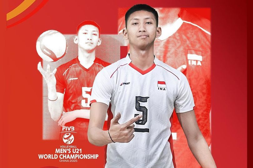 Daftar Pemain Timnas Voli Putra Indonesia di Kejuaraan Dunia Voli Putra U21 2025