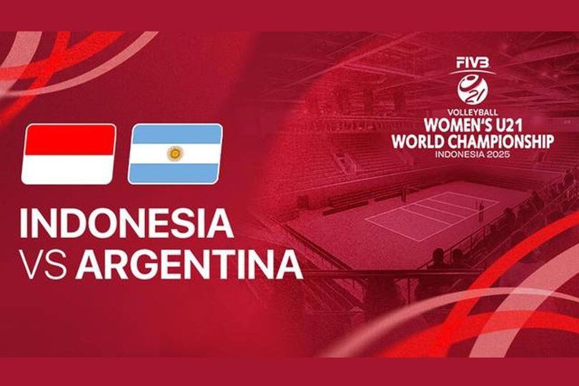 Nonton Live Streaming Indonesia vs Argentina di FIVB Putri U21 2025 di Vidio, 12 Agustus 2025