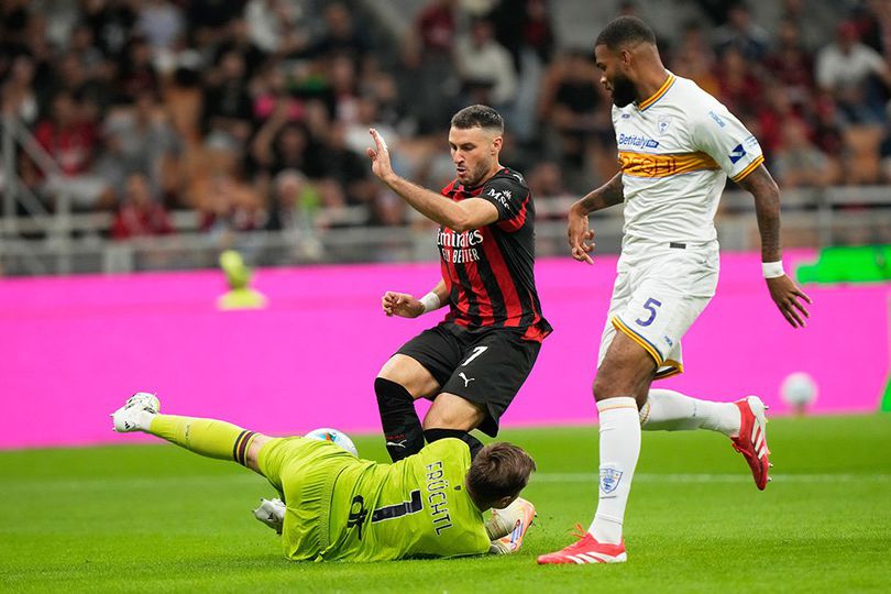 Hasil AC Milan vs Lecce: Gimenez, Nkunku, dan Pulisic Cetak Gol, Rossoneri Melaju Mulus Hasil AC Milan vs Lecce: Gimenez, Nkunku, dan Pulisic Cetak Gol, Rossoneri Melaju Mulus