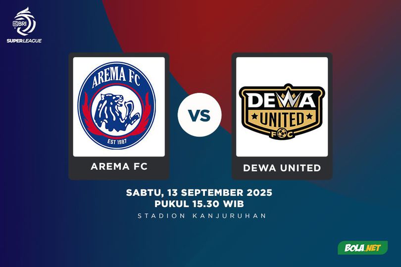 Prediksi BRI Super League: Arema FC vs Dewa United 13 September 2025
