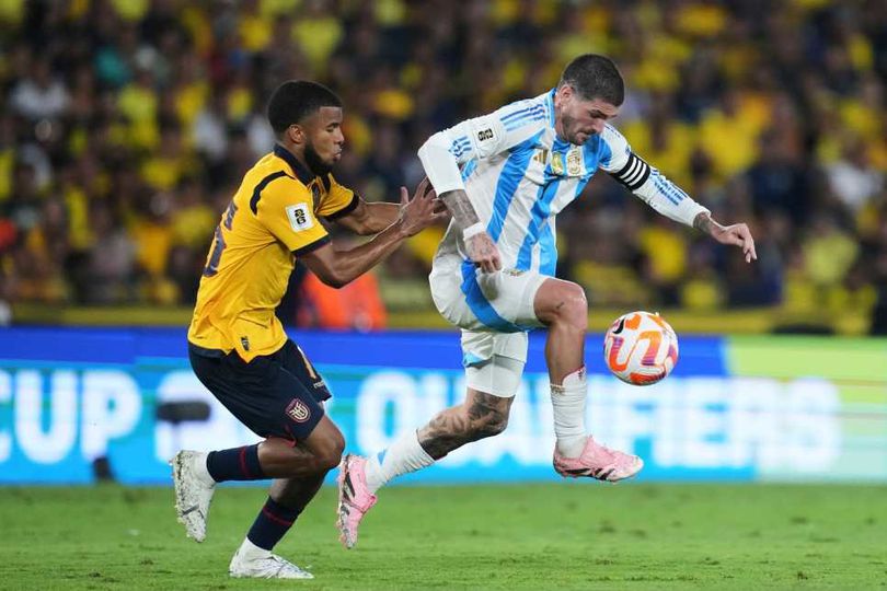 Hasil Ekuador vs Argentina: Dua Pemain Diusir, Albiceleste Takluk di Quito