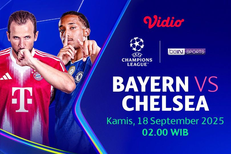 Saksikan dan Nonton Liga Champions Bayern Munchen vs Chelsea: Eksklusif di Vidio