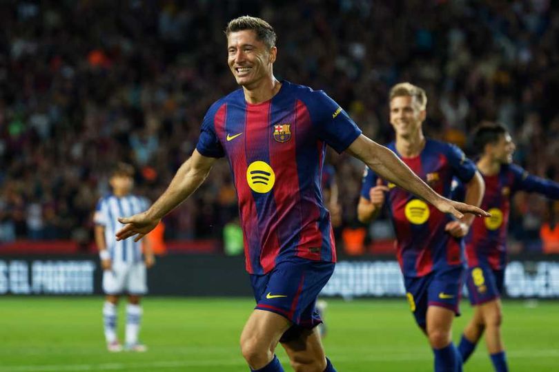 Rapor pemain Barcelona saat Comeback Lawan Real Sociedad: Lewandowski Nyekor, Rashford Makin Berbahaya
