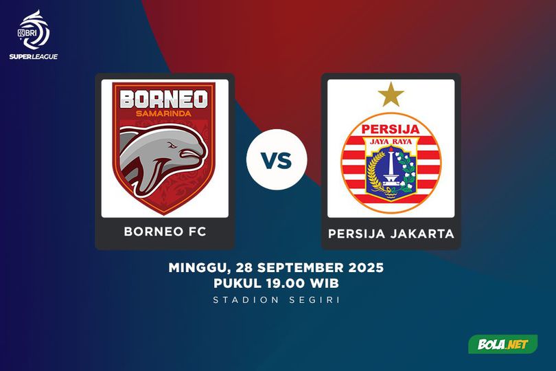 Prediksi BRI Super League: Borneo FC vs Persija Jakarta 28 September 2025