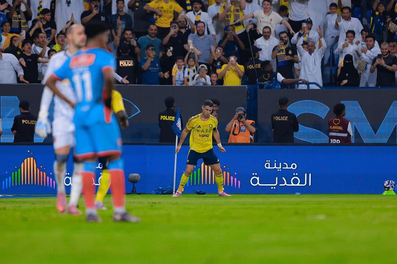 Hasil Liga Arab Saudi: Al Nassr Menang Telak Atas Al Riyadh, Cristiano Ronaldo Sumbang Dua Gol Hasil Liga Arab Saudi: Al Nassr Menang Telak Atas Al Riyadh, Cristiano Ronaldo Sumbang Dua Gol