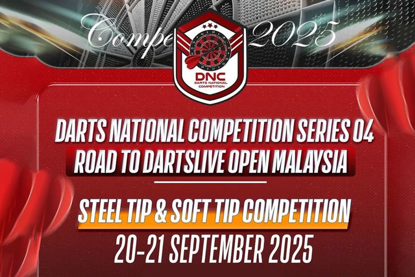 PORADI dan Dartslive Hadirkan Darts National Competition Series 04 2025 & Road to Dartslive Open Malaysia