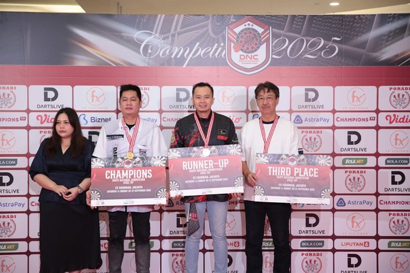 Tirta Suparjo Raih Gelar Juara Darts National Competition 2025 Series 04 dan Diberi Julukan Istimewa
