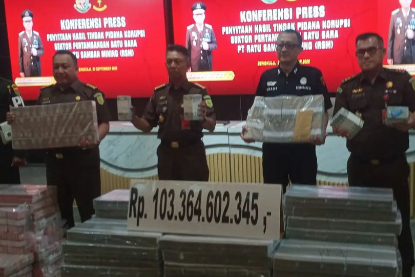 Penampakan Uang Ratusan Miliar dari Kasus Korupsi Tambang Batubara di Bengkulu