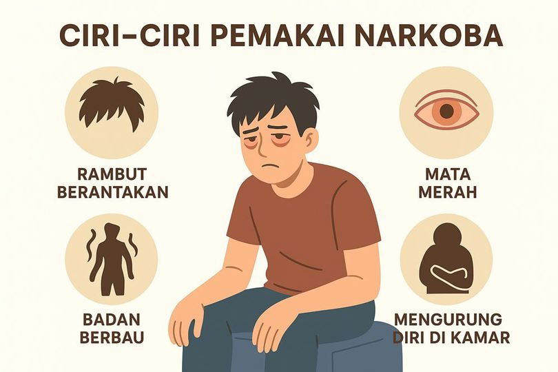 Ciri Pemakai Narkoba versi Kepala BNN: Rambut Berantakan, Mata Merah, Bau Badan, dan Mudah Emosi