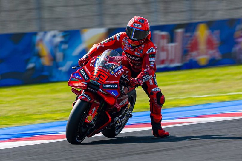 Marc Marquez Menangi Balapan MotoGP San Marino 2025, Bawa Laga Match Point ke Jepang