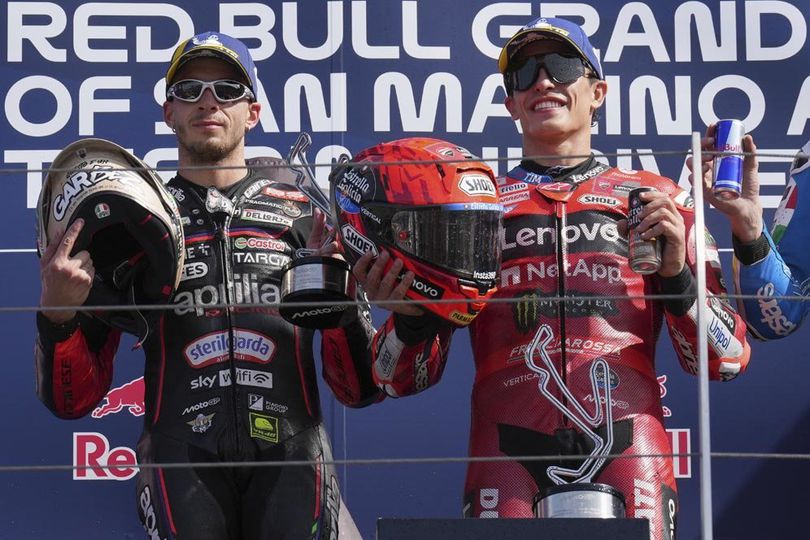 Dulu Sering Bertengkar, Marc Marquez dan Marco Bezzecchi Senang Bisa Akur Meski Duel Sengit di MotoGP 2025 Dulu Sering Bertengkar, Marc Marquez dan Marco Bezzecchi Senang Bisa Akur Meski Duel Sengit di MotoGP 2025
