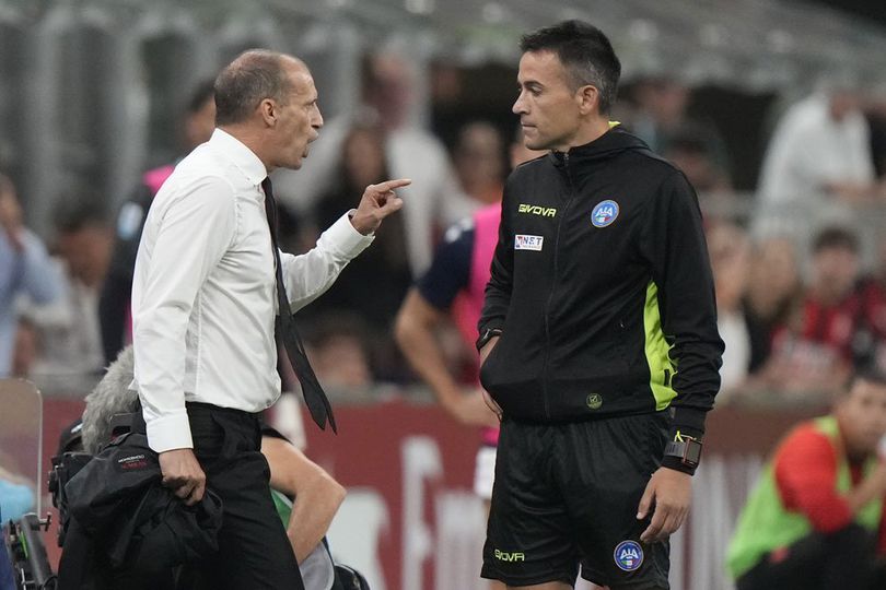 Amukan Massimiliano Allegri pada Wasit: Dapat Kartu Merah, Lalu Berkelakar Soal Jaketnya Usai AC Milan Tekuk Bologna