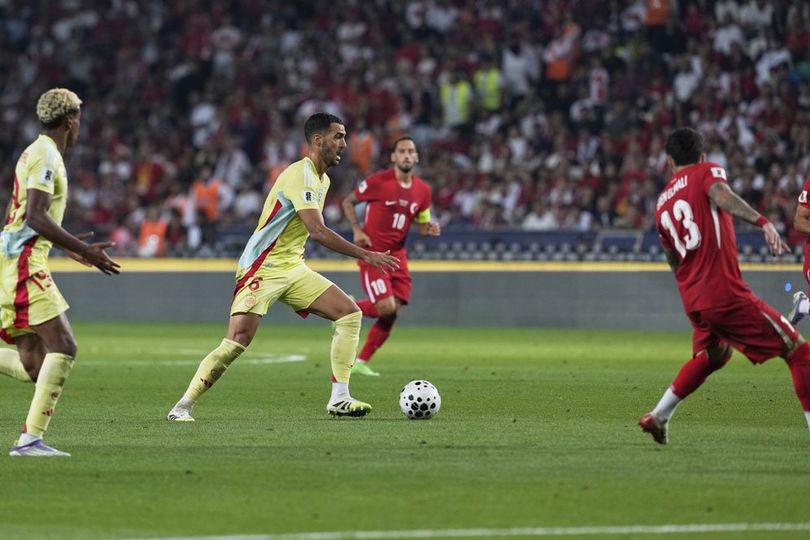 Man of the Match Turki vs Spanyol: Mikel Merino