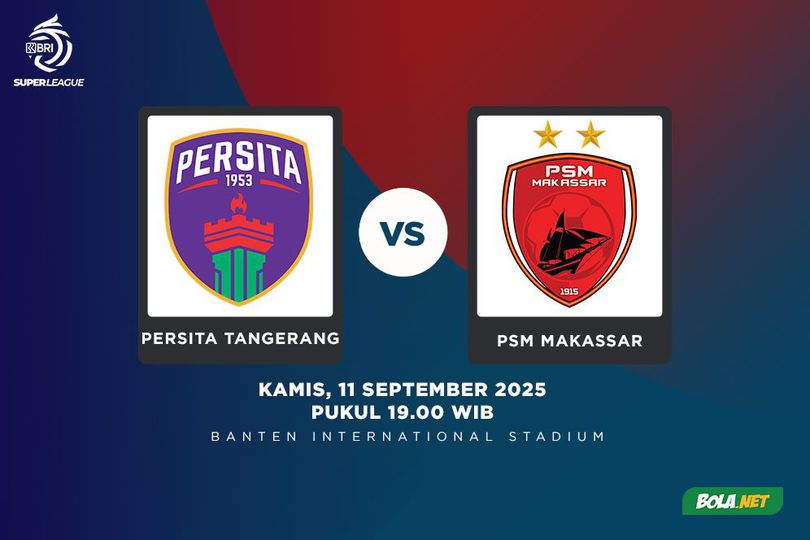 Head to Head dan Fakta Menarik Persita vs PSM di BRI Super League: Panggung Penebusan Dua Tim Terluka