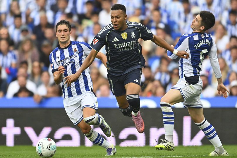 Man of the Match Real Sociedad vs Real Madrid: Kylian Mbappe