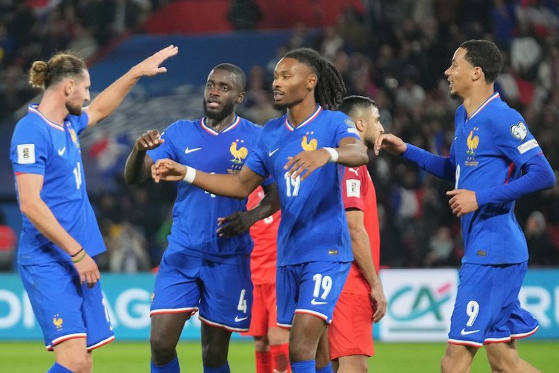 Rekap Hasil Kualifikasi Piala Dunia 2026: Prancis dan Jerman Perkasa, Belgia Tertahan Rekap Hasil Kualifikasi Piala Dunia 2026: Prancis dan Jerman Perkasa, Belgia Tertahan