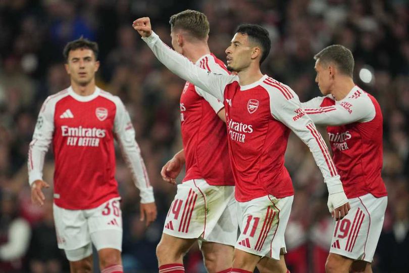Rapor Pemain Arsenal saat Bungkam Olympiakos: Odegaard Berkelas, Martinelli Gacor, Gyokeres Belum Maksimal