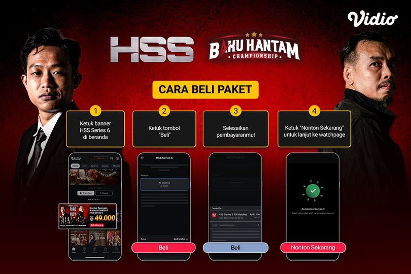 Nonton Semua Pertandingan HSS Series 6 di Vidio, Cuma 49 Ribu Nonton Semua Pertandingan HSS Series 6 di Vidio, Cuma 49 Ribu