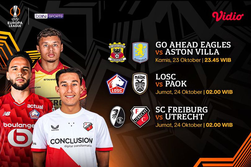 Cek Jadwal Aksi Pemain Indonesia di Liga Europa 2025/26: Tayang di Vidio
