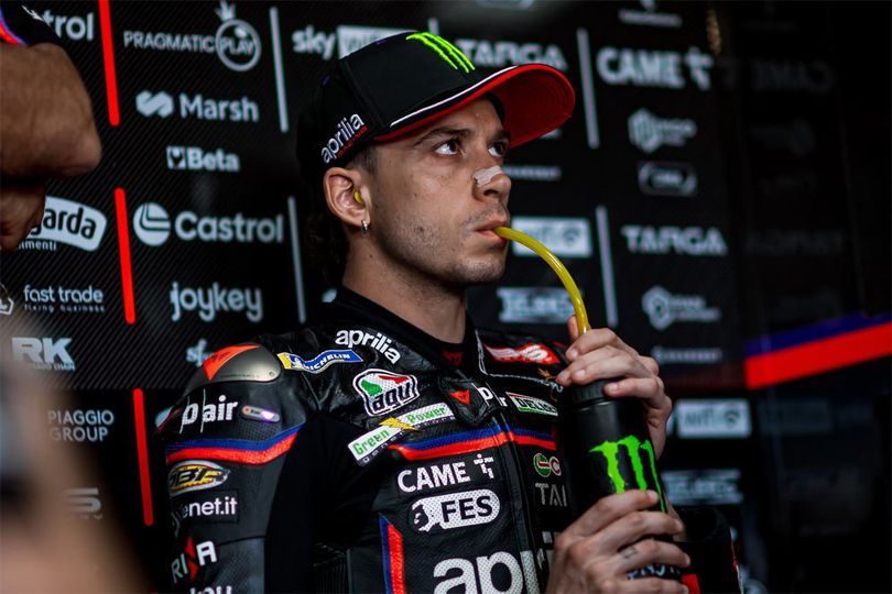 Aprilia Pastikan Marco Bezzecchi Lolos Cedera Serius, Minta Maaf ke Marc Marquez dan Ducati