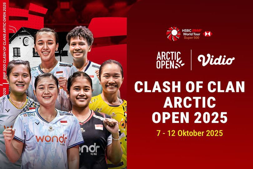 Saksikan dan Nonton Badminton Arctic Open 2025: Eksklusif di Vidio Saksikan dan Nonton Badminton Arctic Open 2025: Eksklusif di Vidio