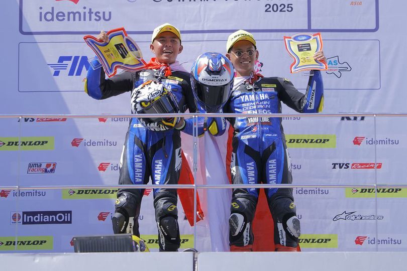 Aksi Gemilang Para Rookie Yamaha Racing Indonesia, Langsung Podium Ganda di ARRC Malaysia 2025 Aksi Gemilang Para Rookie Yamaha Racing Indonesia, Langsung Podium Ganda di ARRC Malaysia 2025