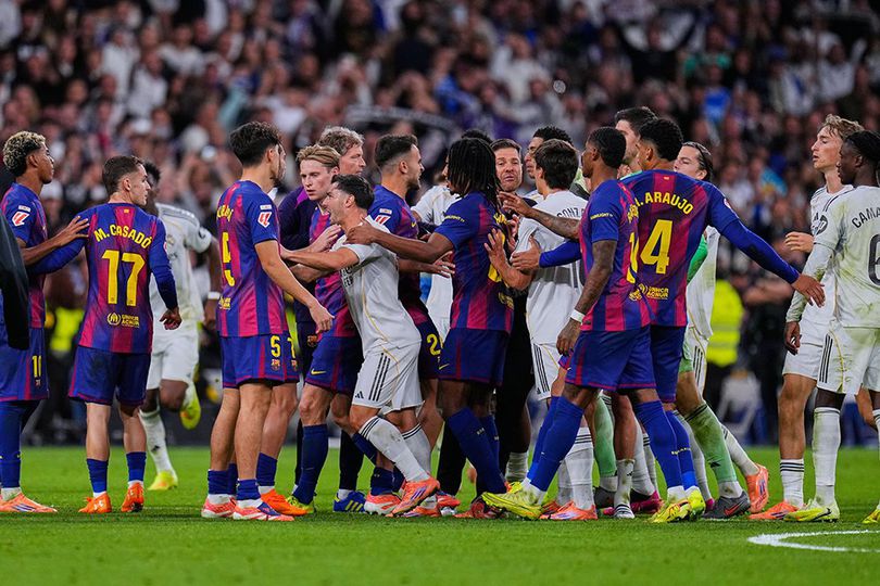 El Clasico Ricuh! Vinicius dan Courtois Terlibat Adu Mulut dengan Lamine Yamal Usai Kartu Merah Pedri El Clasico Ricuh! Vinicius dan Courtois Terlibat Adu Mulut dengan Lamine Yamal Usai Kartu Merah Pedri