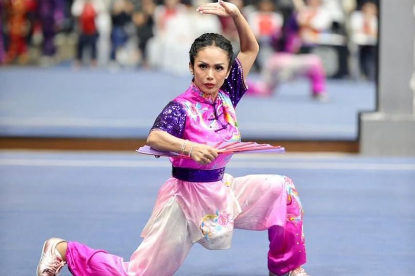 Keren Banget! Krisdayanti Jalani Latihan Wushu Intensif, Bakal Wakili Indonesia di Kejuaraan Dunia Keren Banget! Krisdayanti Jalani Latihan Wushu Intensif, Bakal Wakili Indonesia di Kejuaraan Dunia