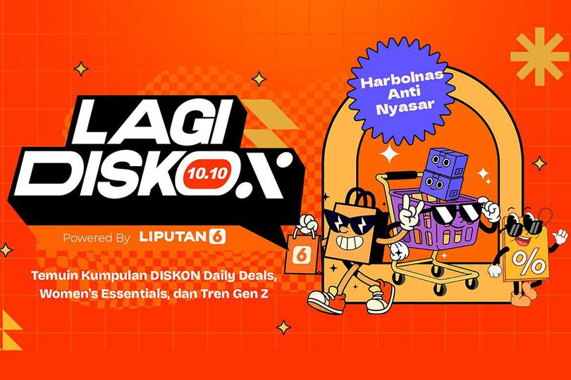 Mau Senyum Maksimal di Harbolnas 10.10? Cek Dulu LagiDiskon dari Liputan6.com!