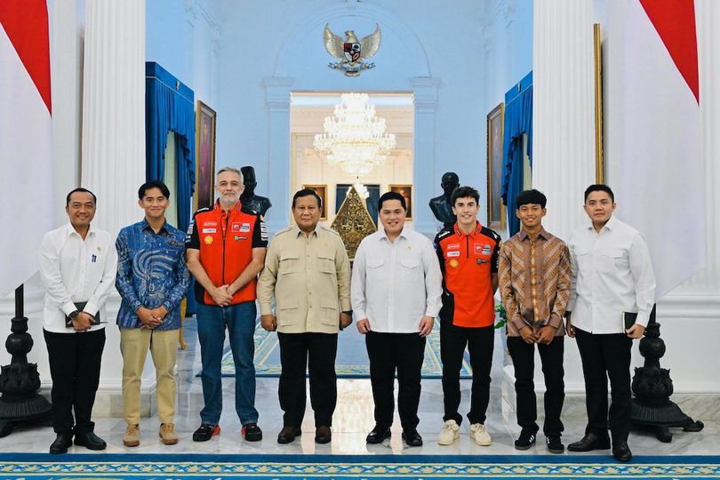 Marc Marquez Usai Bertemu Presiden Prabowo: Indonesia Selalu Spesial, Fans di Sini Luar Biasa, Negara Terbaik untuk Menikmati MotoGP