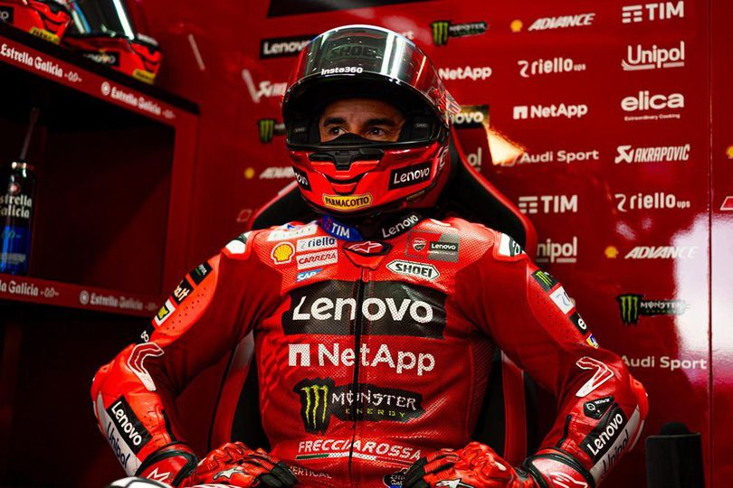 Ducati Ogah Tanggapi Prediksi Direktur Medis MotoGP Soal Potensi Marc Marquez Absen Lagi di Portugal Ducati Ogah Tanggapi Prediksi Direktur Medis MotoGP Soal Potensi Marc Marquez Absen Lagi di Portugal