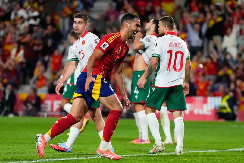 Hasil Spanyol vs Bulgaria: Mikel Merino Bawa La Roja Pesta Gol, Langkah ke Piala Dunia 2026 Makin Mulus Hasil Spanyol vs Bulgaria: Mikel Merino Bawa La Roja Pesta Gol, Langkah ke Piala Dunia 2026 Makin Mulus