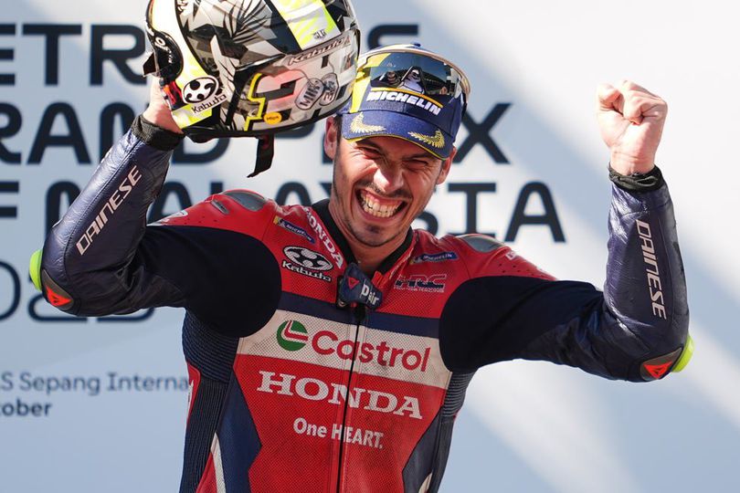 Aksi Heroik Joan Mir Petik Podium Kedua Honda HRC di MotoGP Malaysia: Ini Balapan Terberat dalam Hidup Saya! Aksi Heroik Joan Mir Petik Podium Kedua Honda HRC di MotoGP Malaysia: Ini Balapan Terberat dalam Hidup Saya!