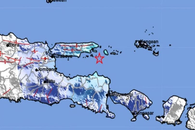Gempa Bermagnitudo 5,0 Guncang Sumenep, Getarannya Terasa Hingga Malang