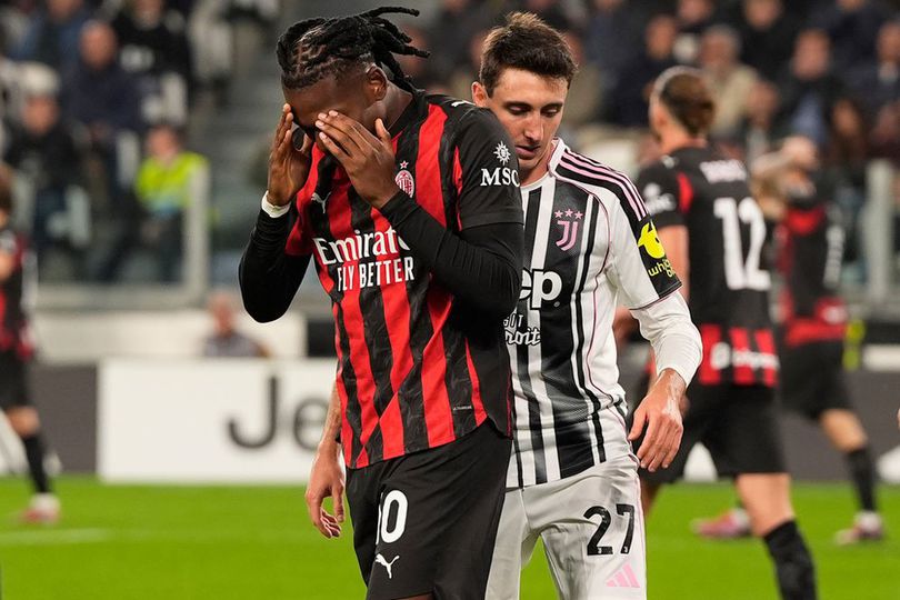 Leao Gagal Tuntaskan Dua Peluang Emas di Laga Juventus vs AC MIlan, Ini Penyebabnya