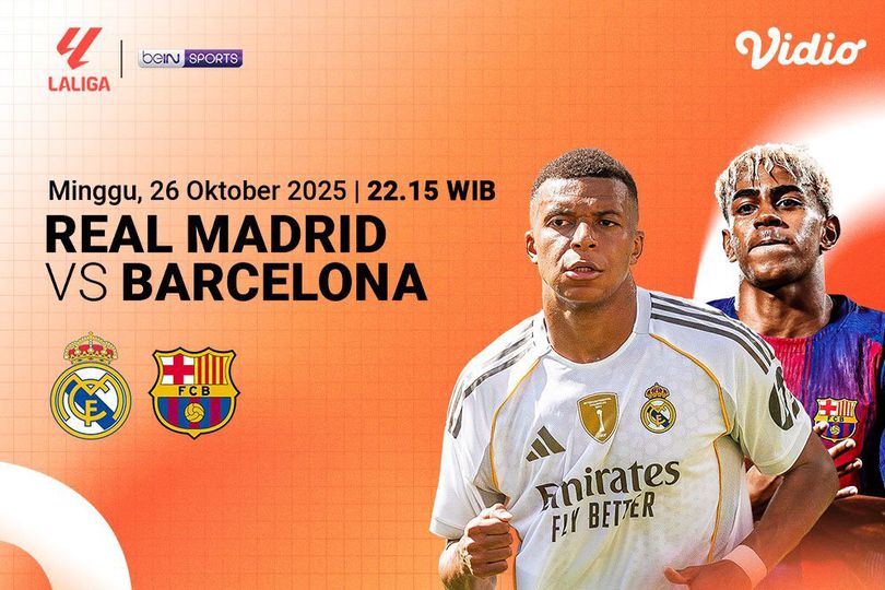 Jelang El Clasico: Real Madrid vs Barcelona Panaskan LaLiga 2025/26! Jelang El Clasico: Real Madrid vs Barcelona Panaskan LaLiga 2025/26!